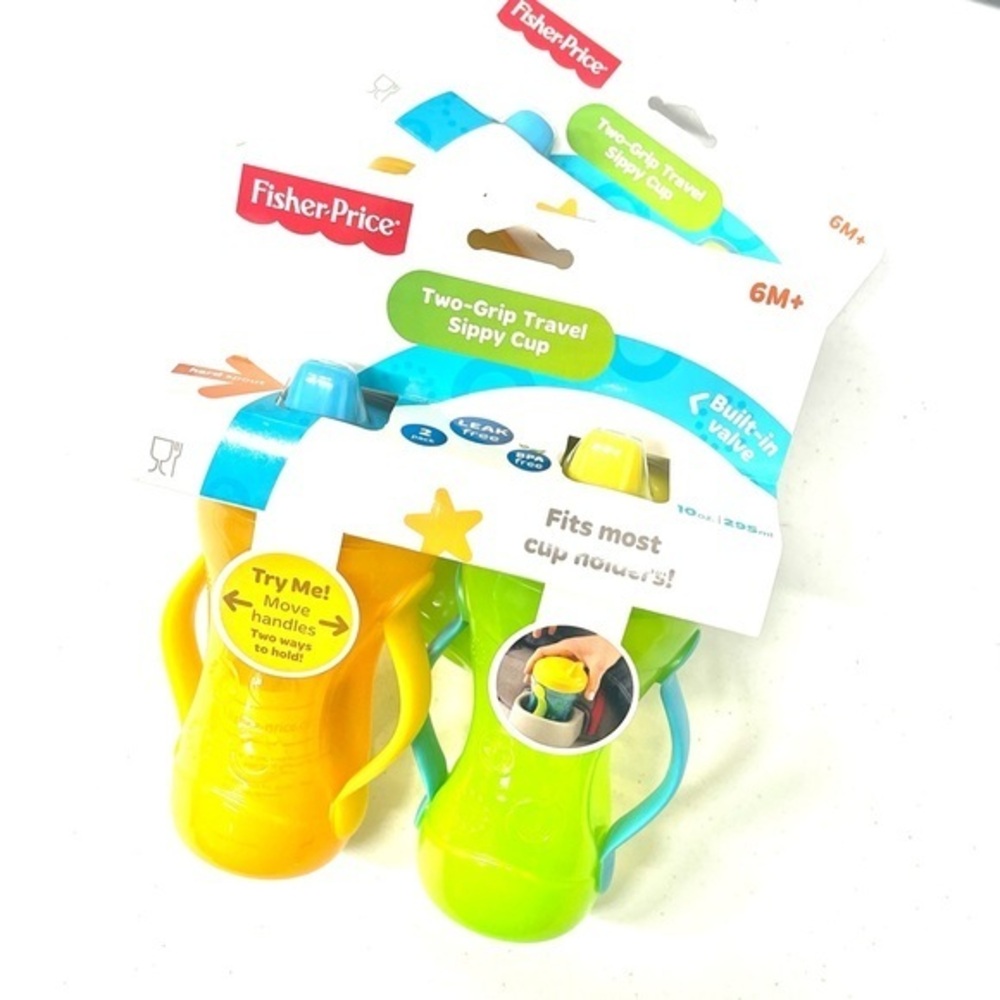 Fisher-Price Bright Sippy Cup Duo
